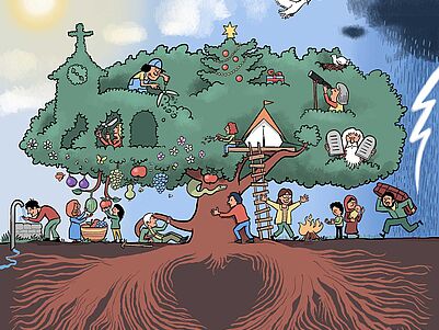 Eine Gemeinschaft mit tiefen Wurzeln