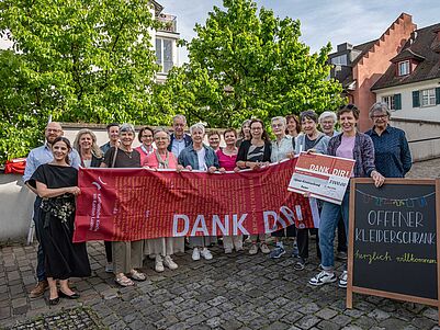 Der Kleiderladen für Menschen in Armut