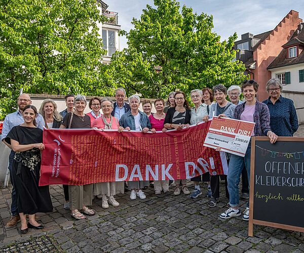 Der Kleiderladen für Menschen in Armut