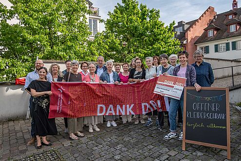 Der Kleiderladen für Menschen in Armut