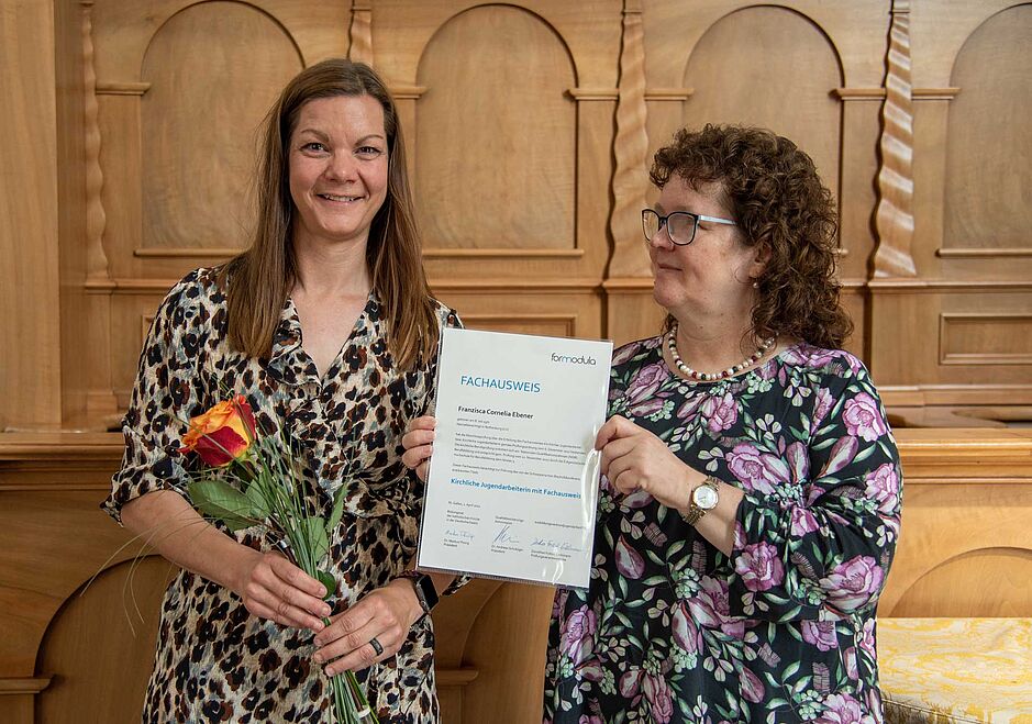 Dorothee Foitzik und Franzisca Ebner